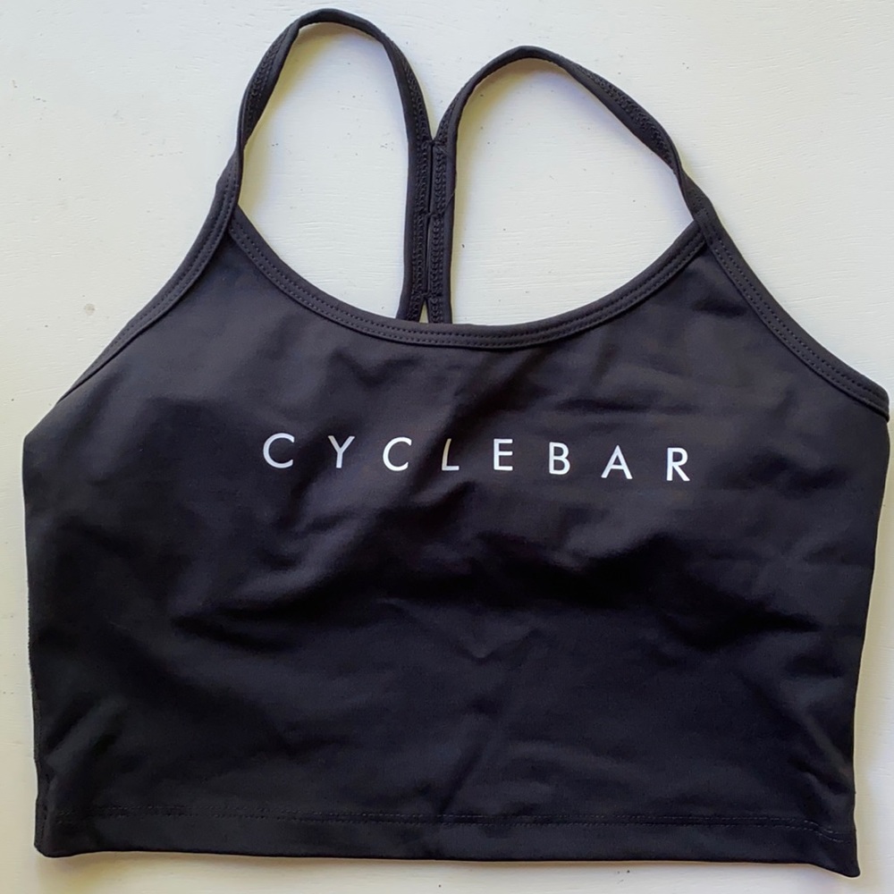 Bra Crop Cyclebar Black Top